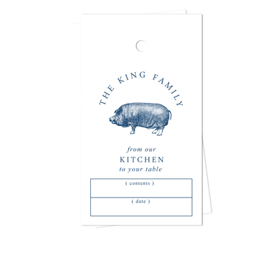 Hog Gift Tags