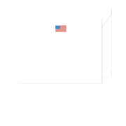 American Flag Stationery