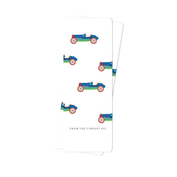 Race Car Bookmark