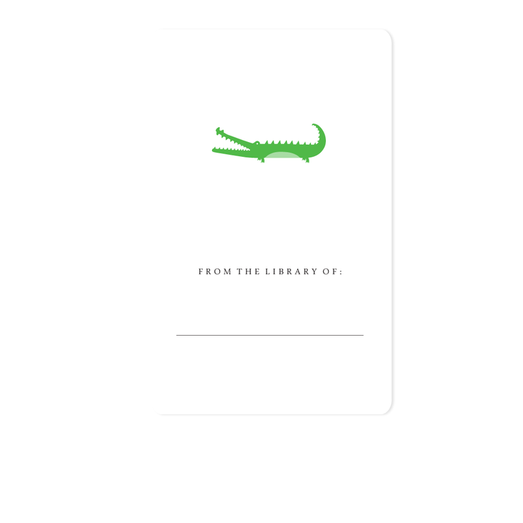 Alligator Bookplate