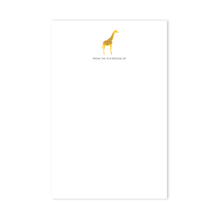 Giraffe Notepad