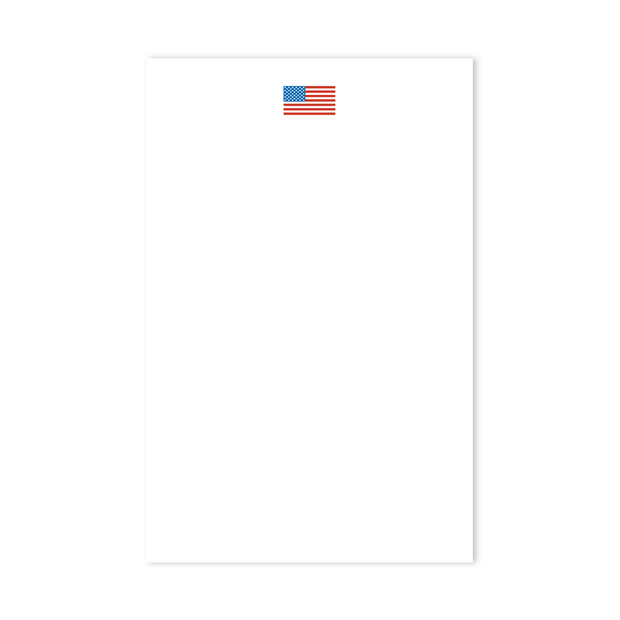 American Flag Notepad