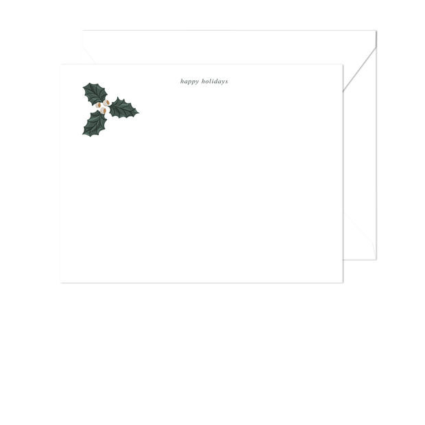 Holly Stationery