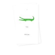 Alligator Gift Tags