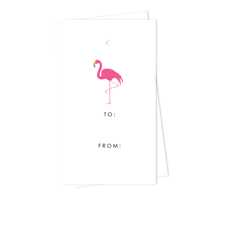 Flamingo Gift Tags