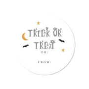 Trick or Treat Stickers