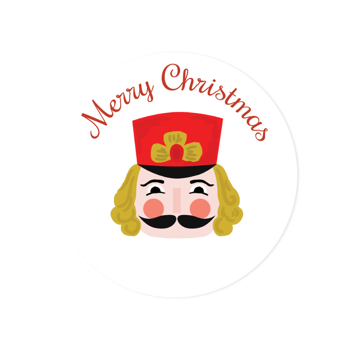 Nutcracker Holiday Stickers