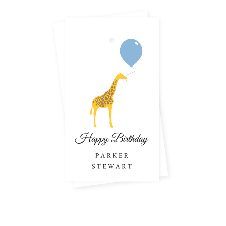 Giraffe Gift Tags