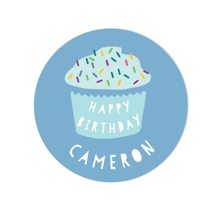 Cupcake Stickers