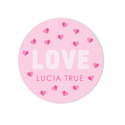 Paper Heart Stickers