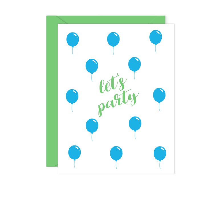 Let's Party Card