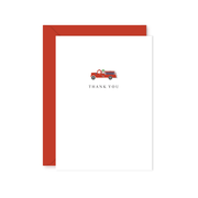 Fire Truck Thank You Notes