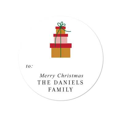 Christmas Gift Stickers