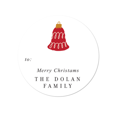 Christmas Bell Stickers
