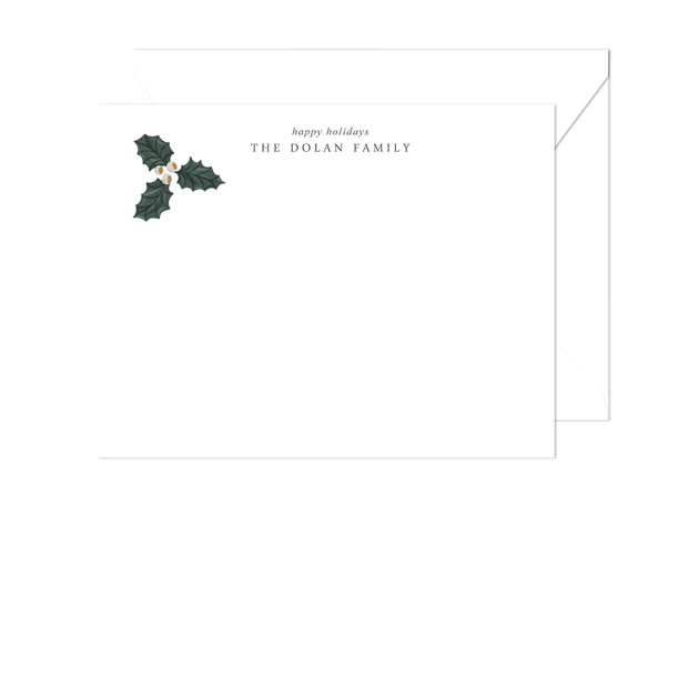 Holly Stationery