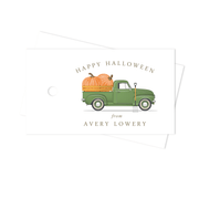 Pumpkin Truck Gift Tags