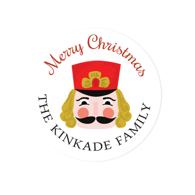 Nutcracker Holiday Stickers