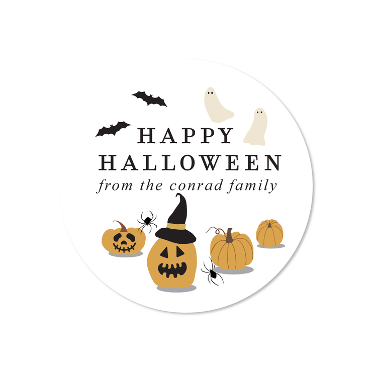 Happy Halloween Stickers