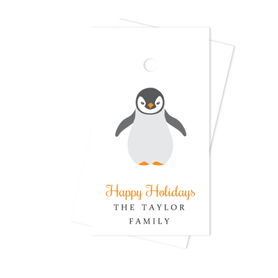 Penguin Holiday Tags