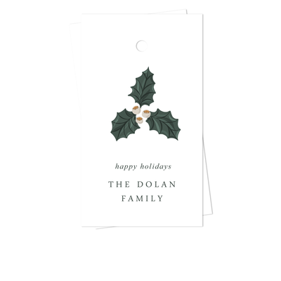 Holly Gift Tags