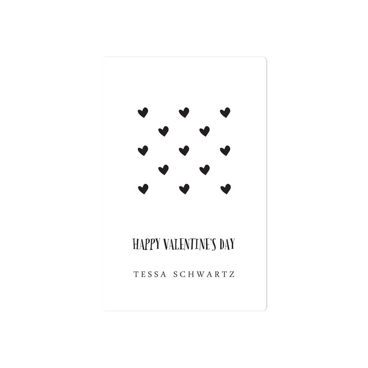 Valentines - B & W Hearts