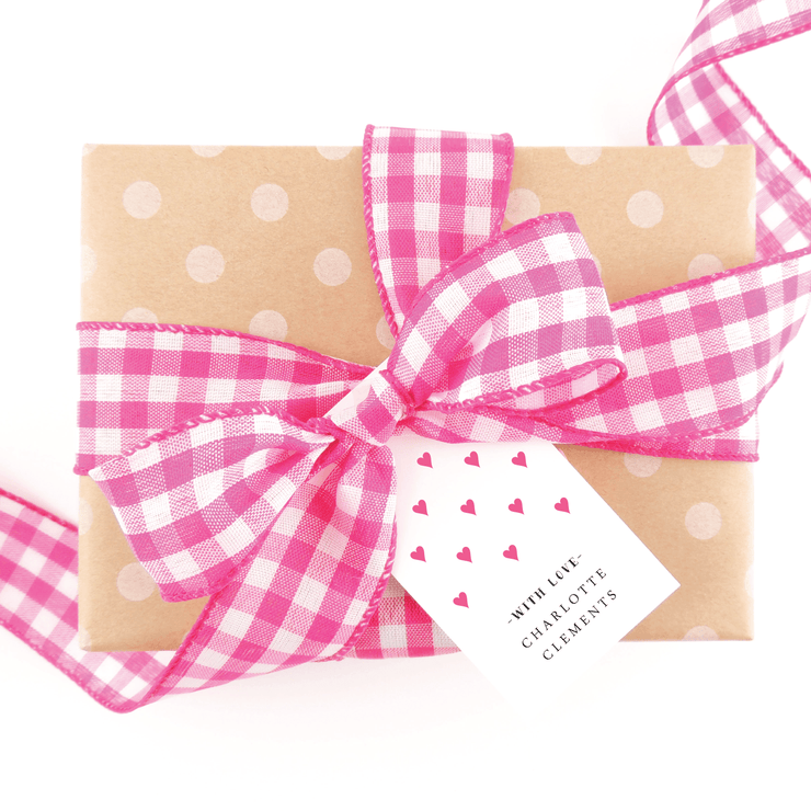 Preppy Hearts Gift Tags