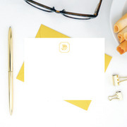 Key Monogram Stationery