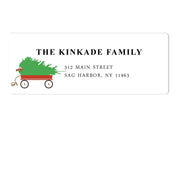 Christmas Tree Address Labels