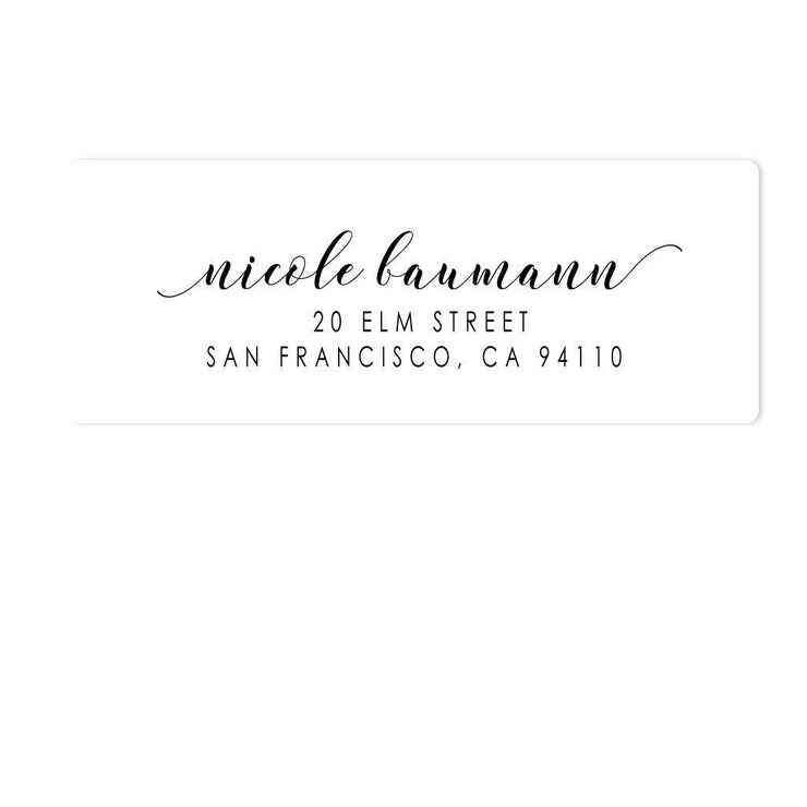 Perfect Penmanship Address Labels