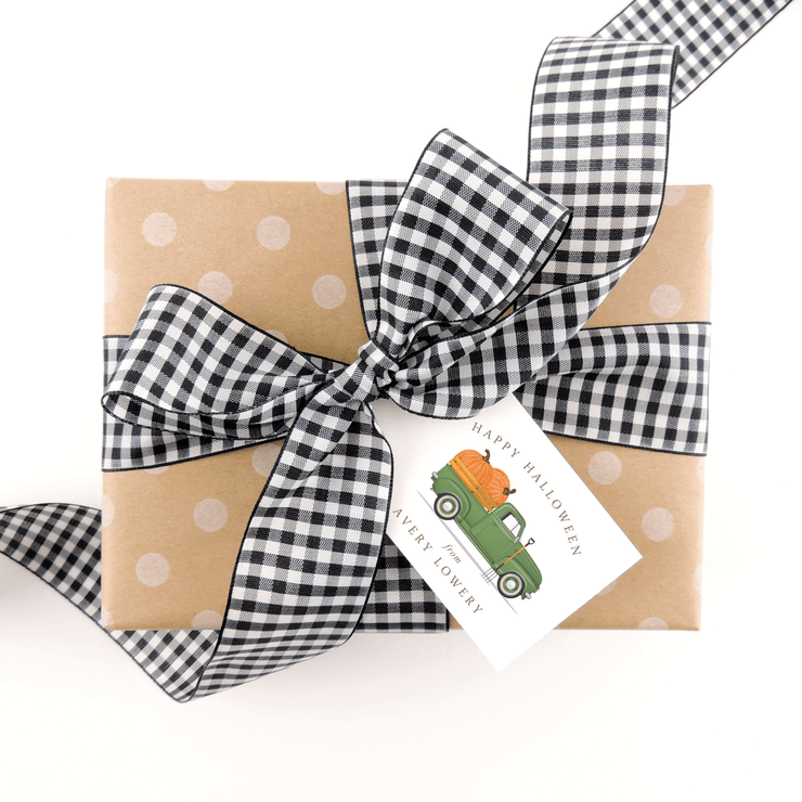 Pumpkin Truck Gift Tags