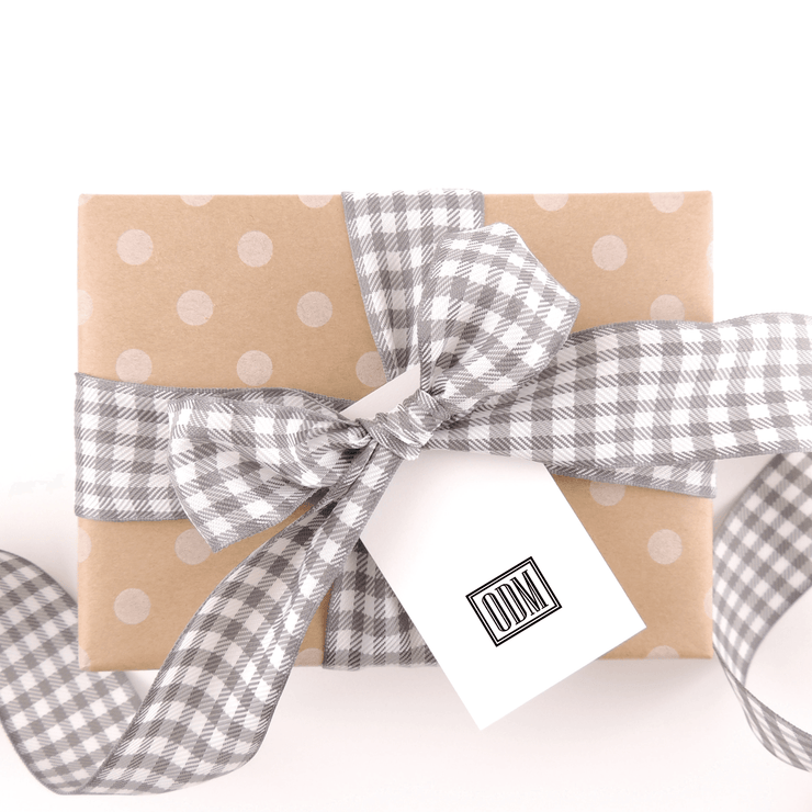 Boxed Monogram Gift Tag