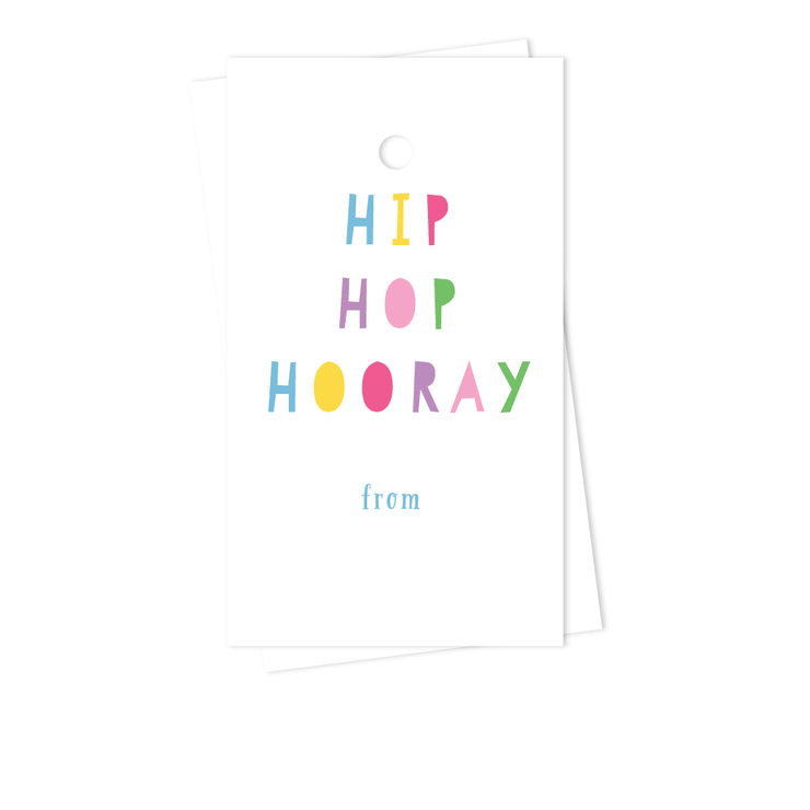 Hip Hop Easter Gift Tags