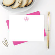 Berries Monogram Stationery