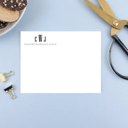 Modern Monogram Address Labels