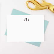 Modern Monogram Stationery