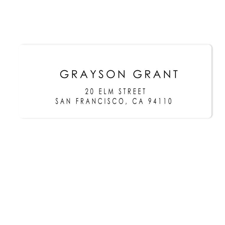 Graduate Address Labels