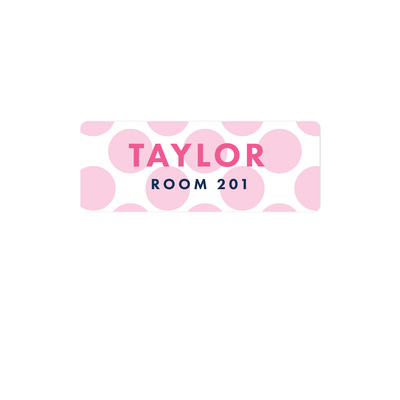 Circle Name Labels