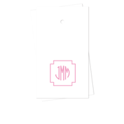 Key Monogram Gift Tags