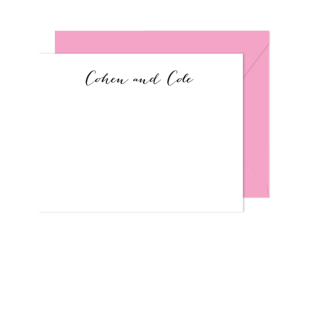 Hand Written Stationery