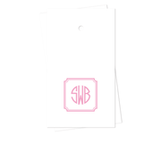 Framed Monogram Gift Tags