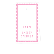 Scallop Border Gift Tags