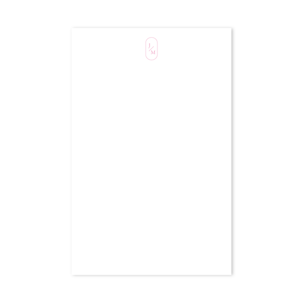 Oval Mark Notepad