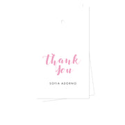 Brush Thank You Gift Tags