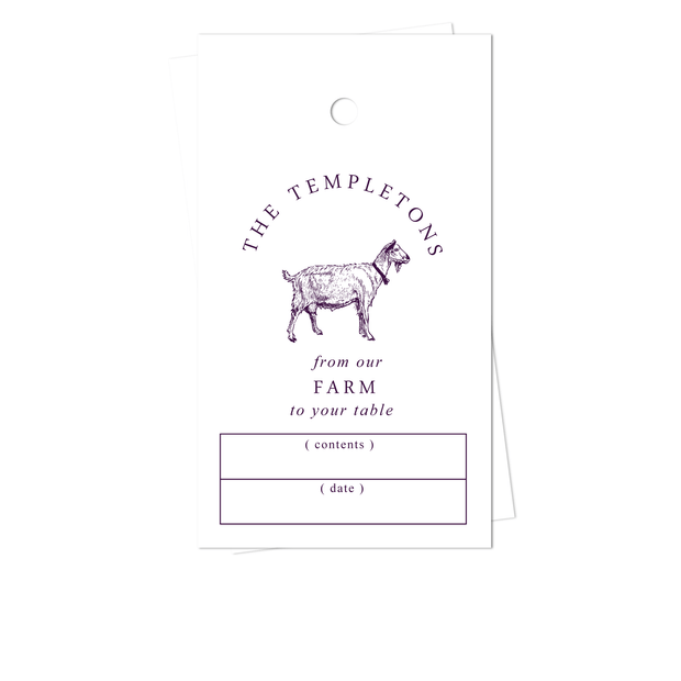 Goat Gift Tags