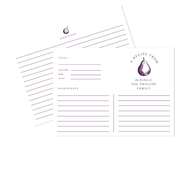 Pear Recipe Cards