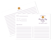 Cookie Recipe Cards