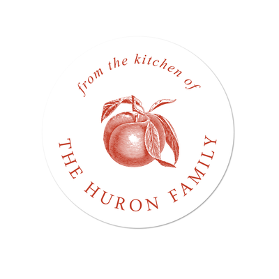 Apple Kitchen Labels