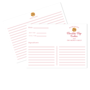 Cookie Recipe Cards