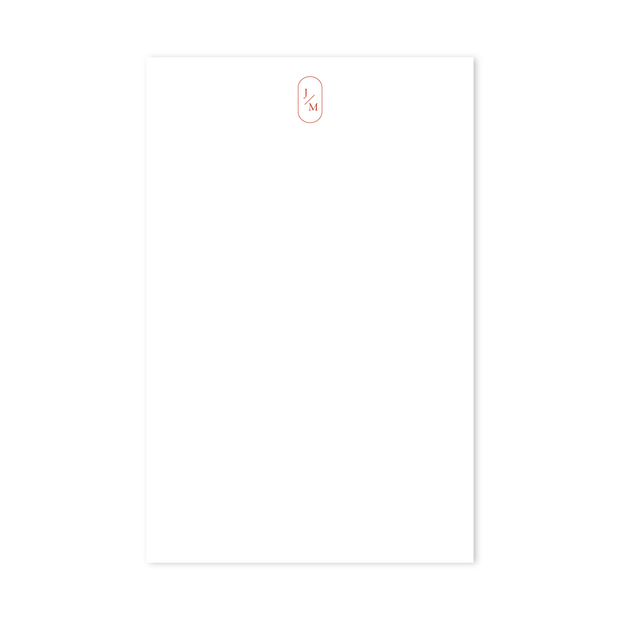 Oval Mark Notepad