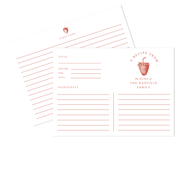 Strawberry Recipe Cards